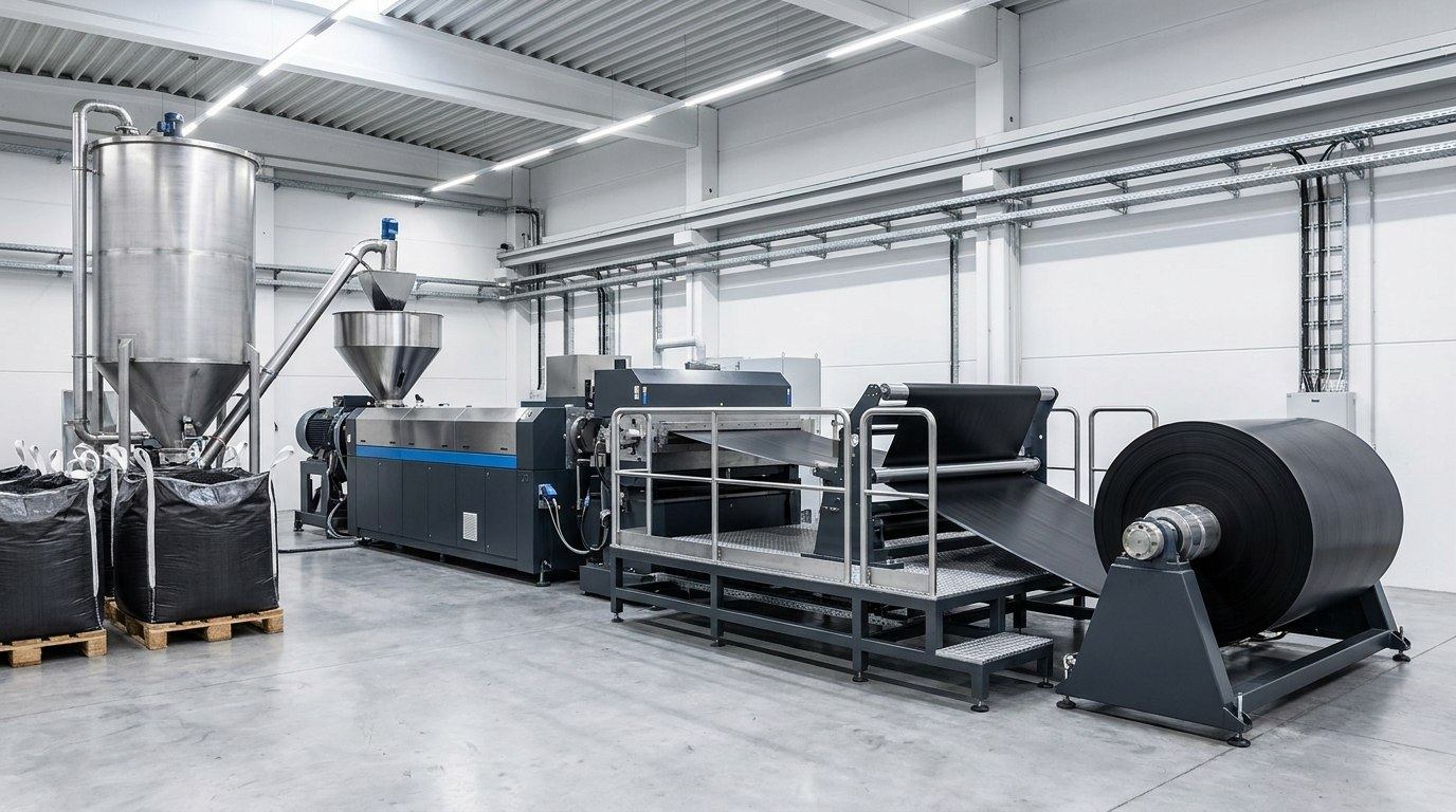 Granulo LDPE nero per membrana impermeabilizzante